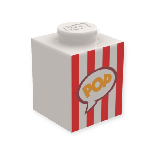 LEGO Brick 1x1 - Popcornbox