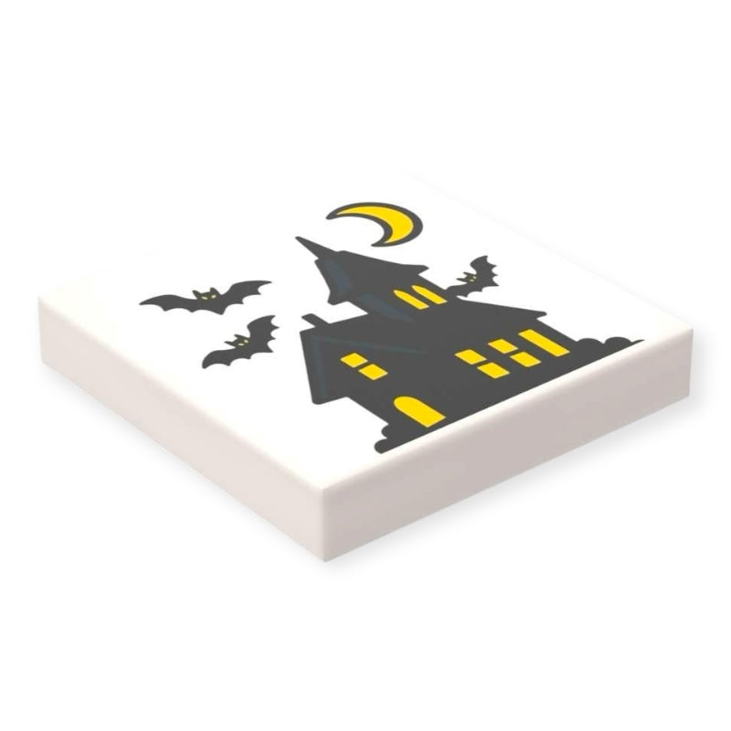 Fliese 2x2 - Halloween-Haus