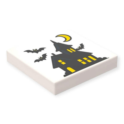 Fliese 2x2 - Halloween-Haus