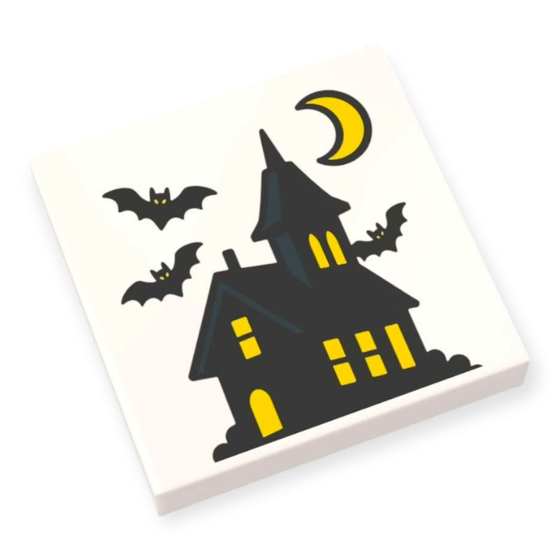 Fliese 2x2 - Halloween-Haus