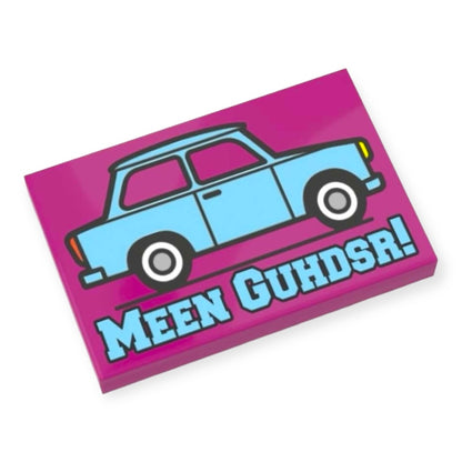Fliese 2x3 - Trabi Meen Guhdsr!