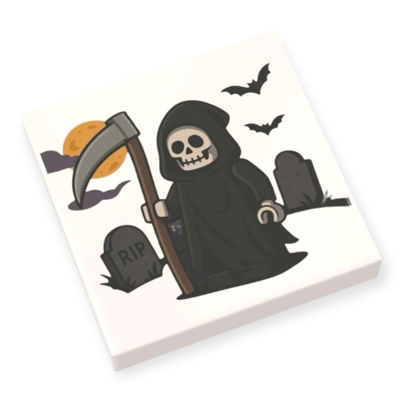 Fliese 2x2 - Halloween Sensemann