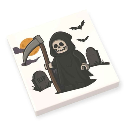 Fliese 2x2 - Halloween Sensemann