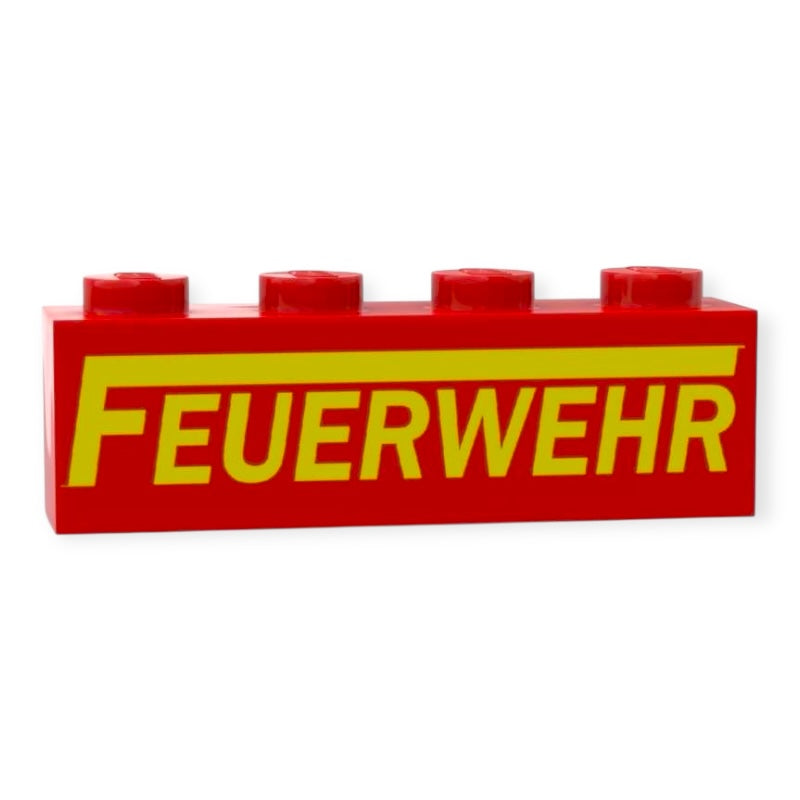 Stein 1x4 - Feuerwehr