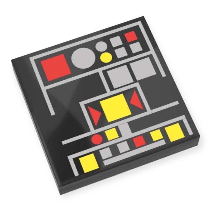 Fliese 2x2 - Space Schalttafel
