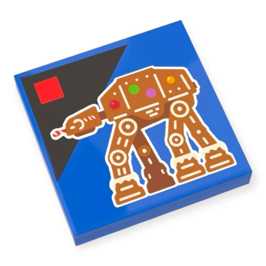 Fliese 2x2 - Großer Läufer aus Lebkuchen 'Set Design'