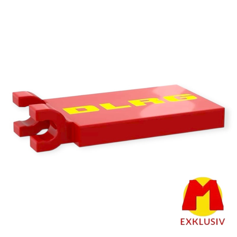 Exklusiv: DLRG Flagge - Befestigung Links