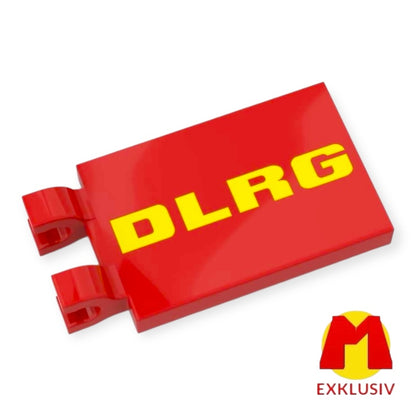 Exklusiv: DLRG Flagge - Befestigung Links