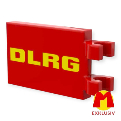 Exklusiv: DLRG Flagge - Befestigung Rechts