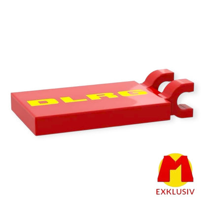 Exklusiv: DLRG Flagge - Befestigung Rechts