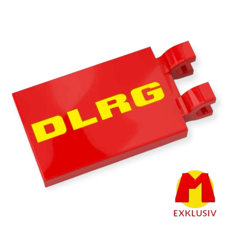 Exklusiv: DLRG Flagge - Befestigung Rechts