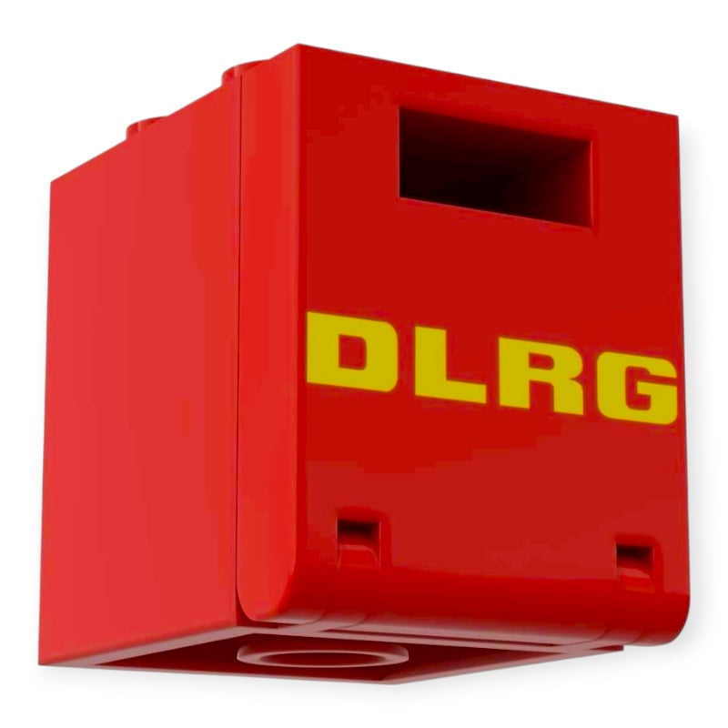 Exklusiv: DLRG Kiste / Container mit Tür