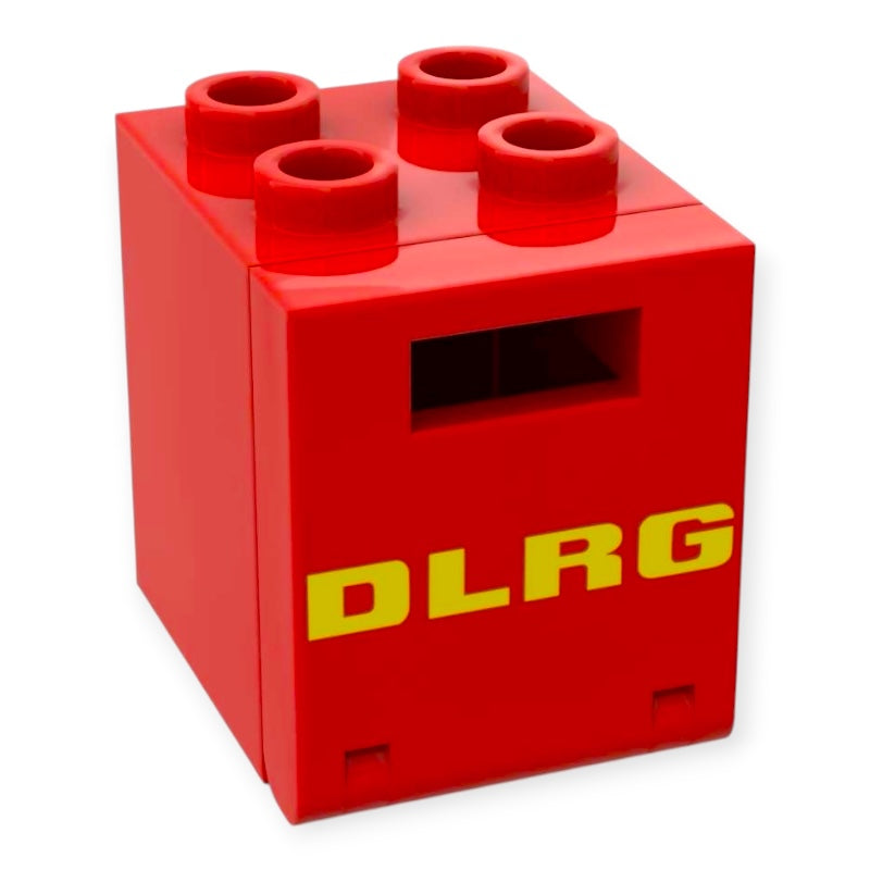Exklusiv: DLRG Kiste / Container mit Tür