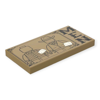 Fliese 2x4 - Wild West 'Men Dresses'