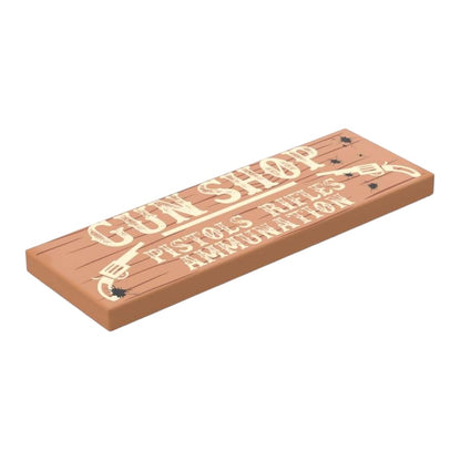 Fliese 2x6 - Wild West 'Gun Shop'