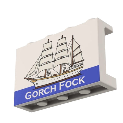 Panel  - Segelschulschiff 'Gorck Fock'