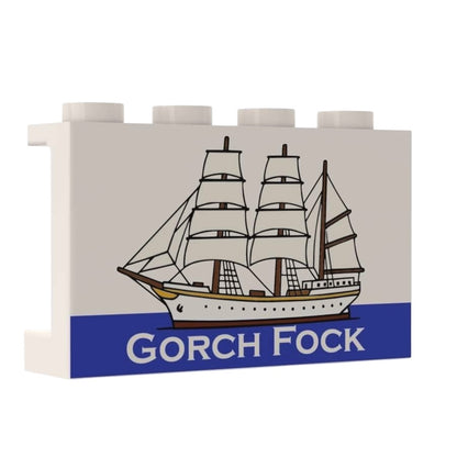 Panel  - Segelschulschiff 'Gorck Fock'