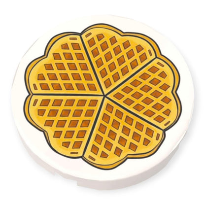 Fliese Rund 2x2 - 'Waffel'