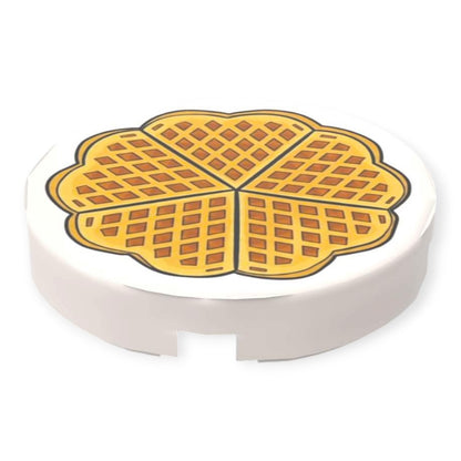 Fliese Rund 2x2 - 'Waffel'