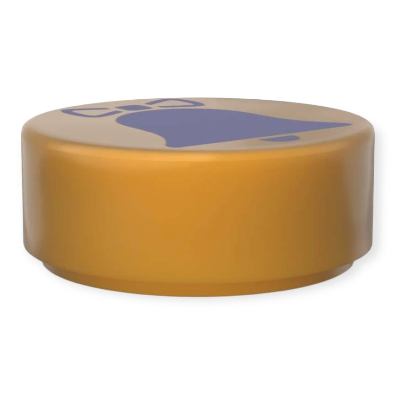 Bedruckte LEGO® Fliese Rund 1x1 - Dekotile 'Glocke'