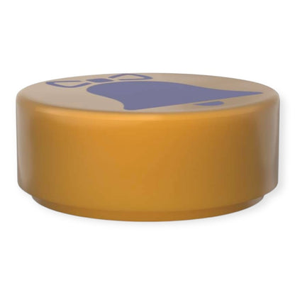 Bedruckte LEGO® Fliese Rund 1x1 - Dekotile 'Glocke'