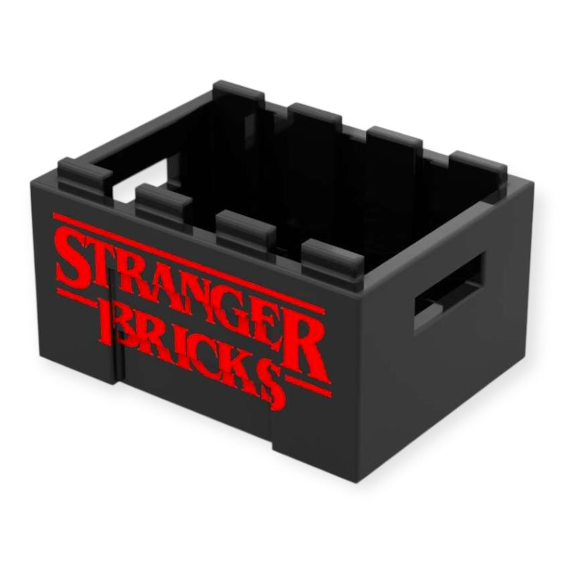 Bedruckte LEGO® Kiste -  'STRANGER BRICKS'