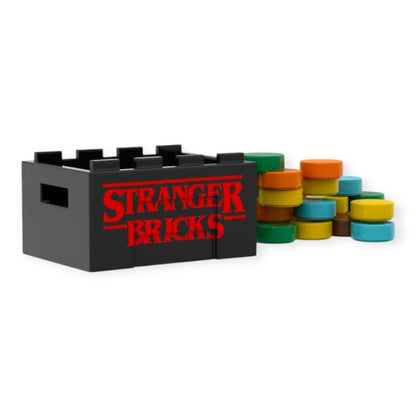 Bedruckte LEGO® Kiste -  'STRANGER BRICKS'