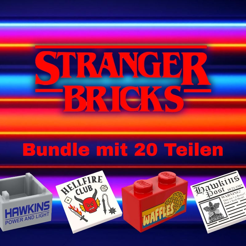 Stranger Bricks Print-Pack – Mjaysbricks.de®