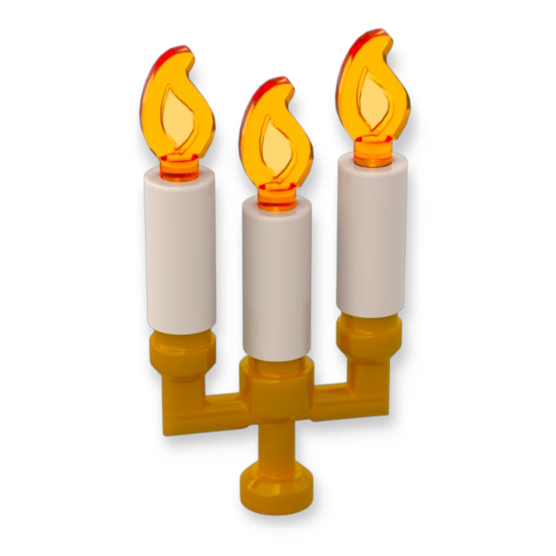 LEGO® Kerzenständer mit 3 Kerzen