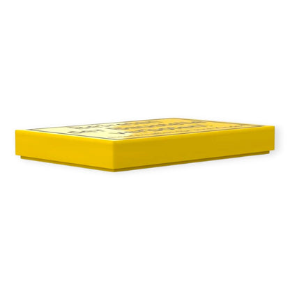 Bedruckte LEGO® Fliese 2x3 - Hinweisschild 'Betreten der Baustelle verboten!'
