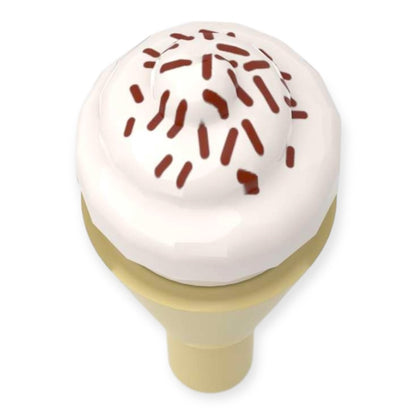 Bedrucktes LEGO® Minifiguren Softeis - 'Schoko Streusel'