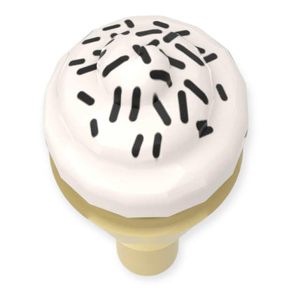 Bedrucktes LEGO® Minifiguren Softeis - 'Lakritz Streusel'