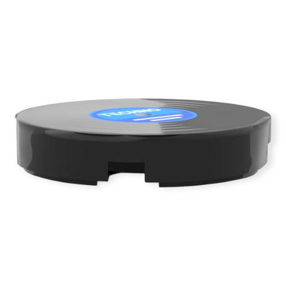 Bedruckte LEGO® Fliese rund 2x2 - Schallplatte 'Techno'