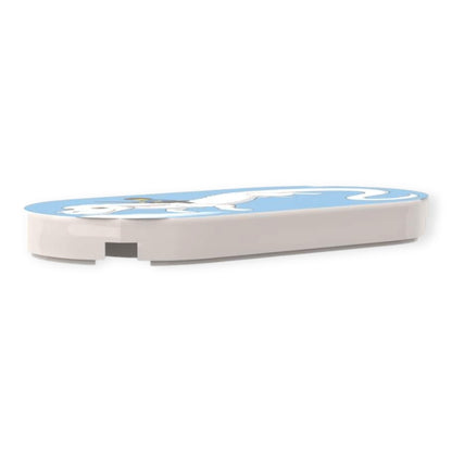 Bedruckte LEGO® Fliese 2x4 - Ritt auf dem Glücksdrachen'