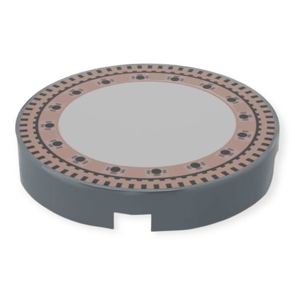 Bedruckte LEGO® Fliese rund 2x2 - Gulli-Deckel