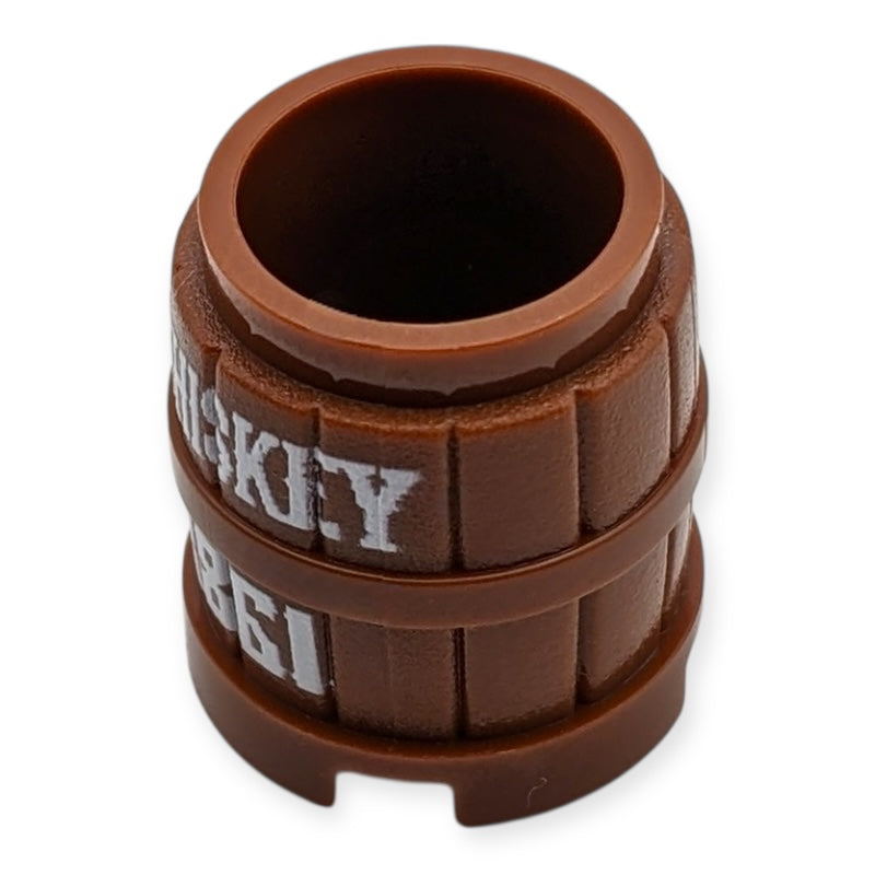 Bedrucktes LEGO® Fass - 'Whiskey 1861'