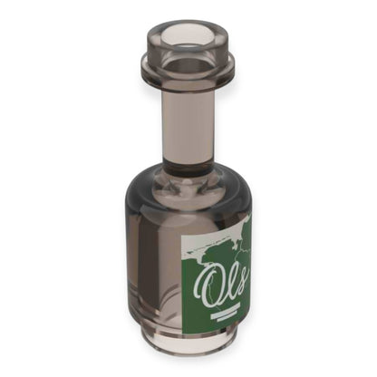 Bedruckte Klemmbaustein-Flasche - 'Ols Pilsener'