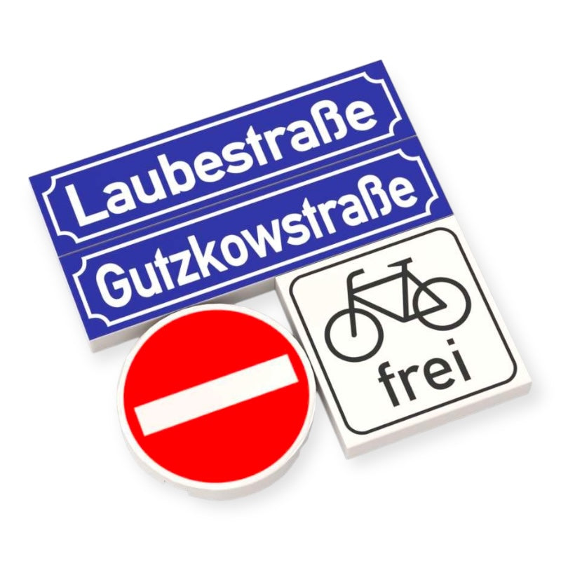 Schilder Set 'Heldenladen'