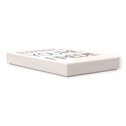 Bedruckte LEGO® Fliese 2x3 - Zurück in die Zukunft™ 'YOU'RE FIRED'