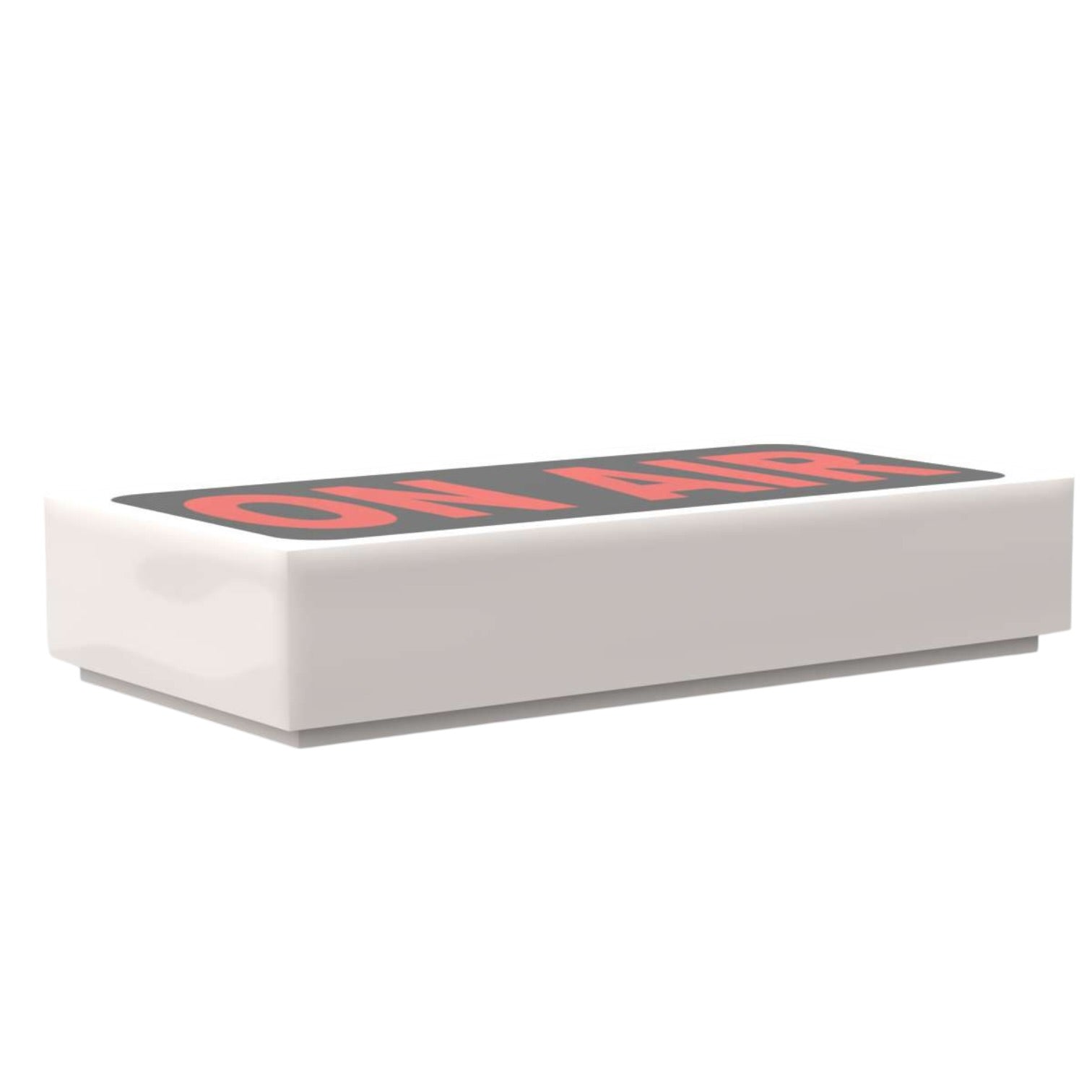 Bedruckte LEGO® Fliese 1x2 - ON AIR in Rot