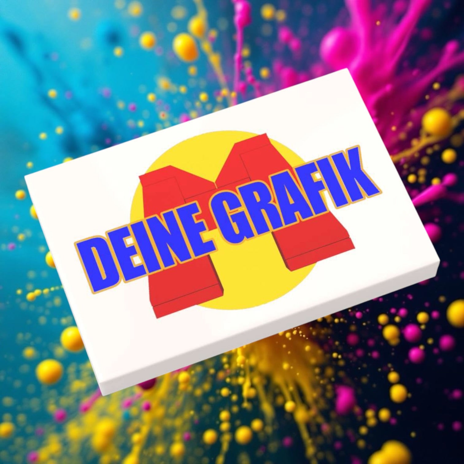 Personalisierte LEGO® Fliese 2x3