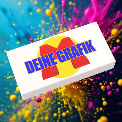 Personalisierte LEGO® Fliese 1x2