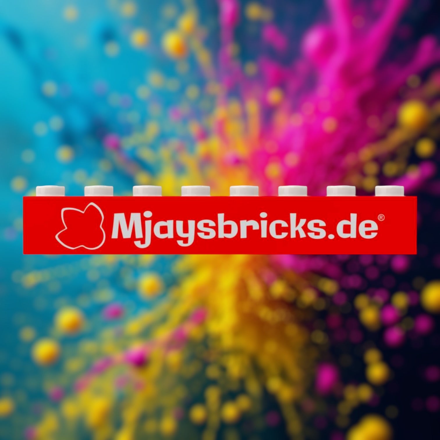 Custom Print LEGO® Stein 1x8 mit deinem Motiv