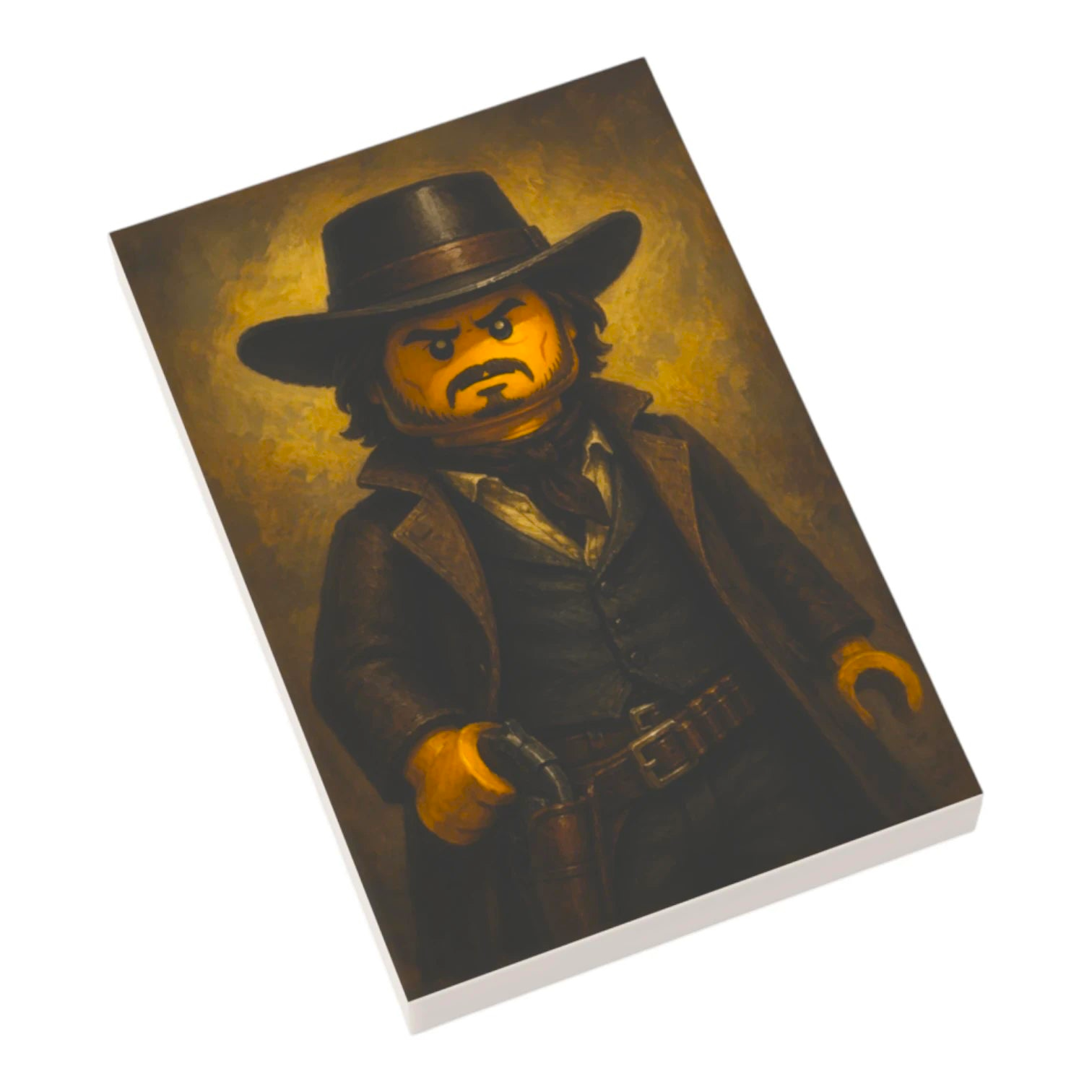 Bedruckte LEGO® Fliese 2x3 - Wilder Westen Gemälde 9