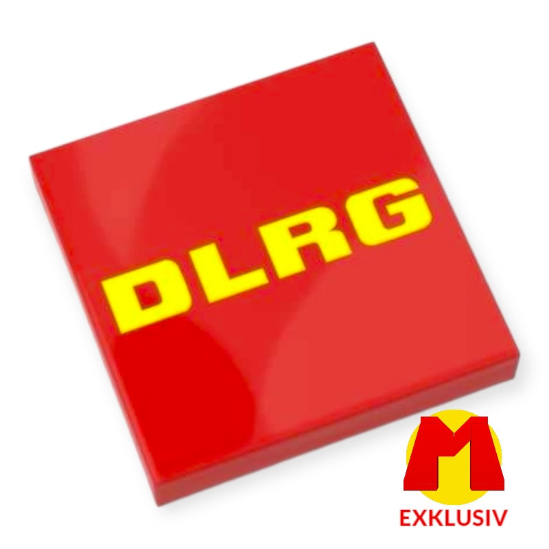 DLRG Fliese 2x2