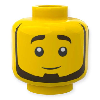 LEGO® Minifiguren Kopf 3896 Doppelseitig - charmantes Zwinkern