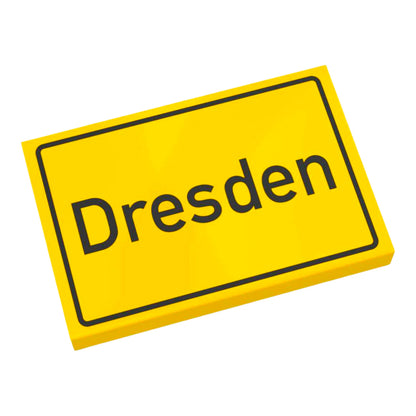 Individuelles LEGO® Ortsschild / Ortstafel