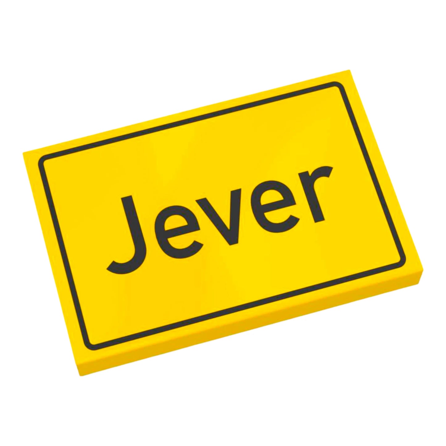 Individuelles LEGO® Ortsschild / Ortstafel