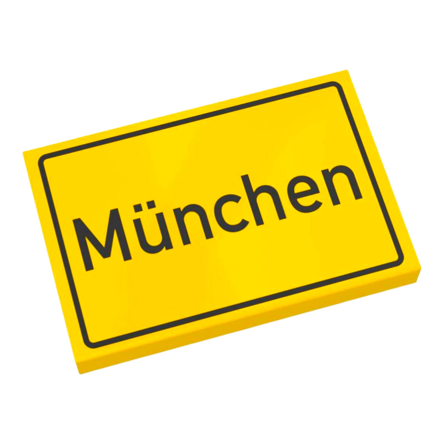 Individuelles LEGO® Ortsschild / Ortstafel