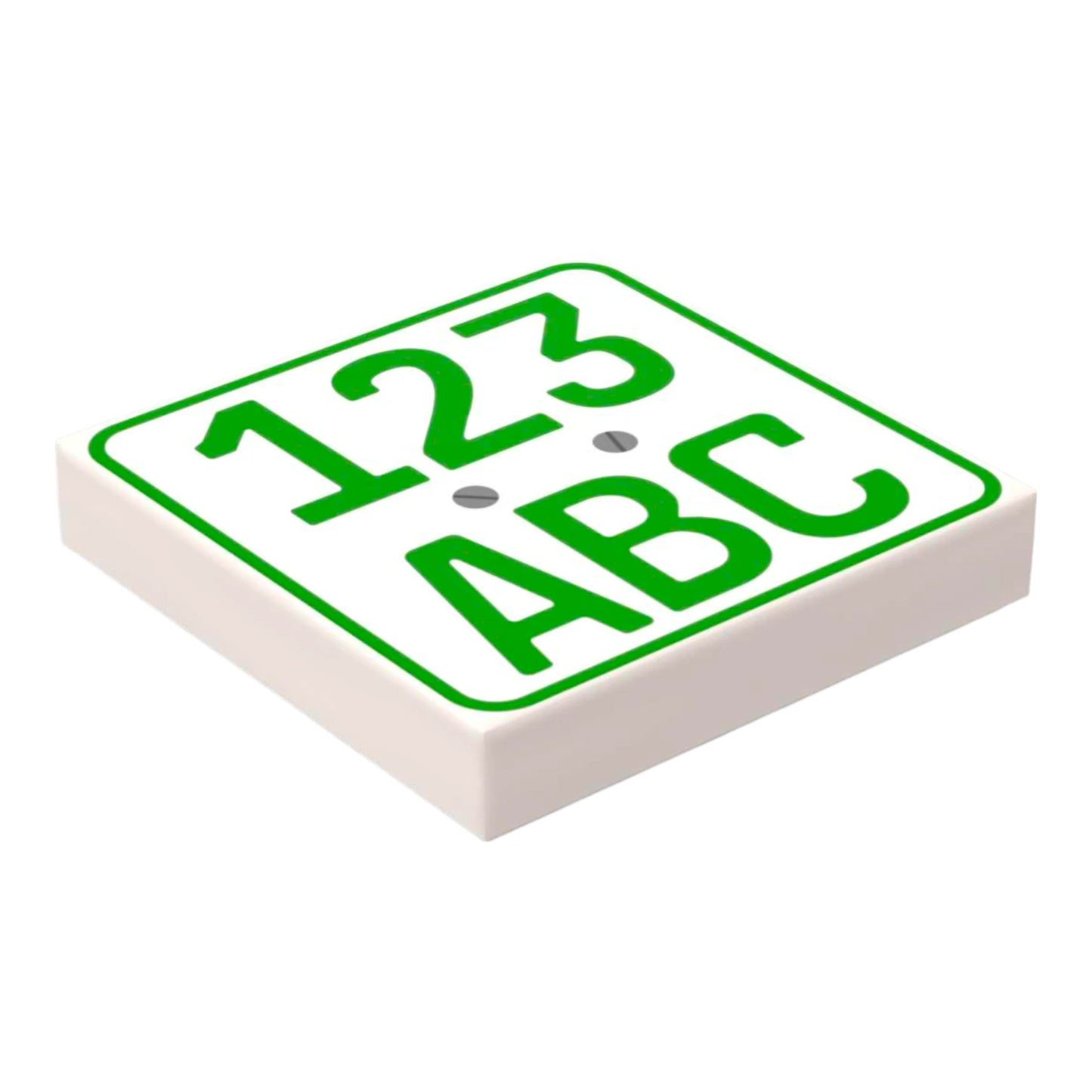 Individuelles LEGO® Nummernschild Moped / Roller